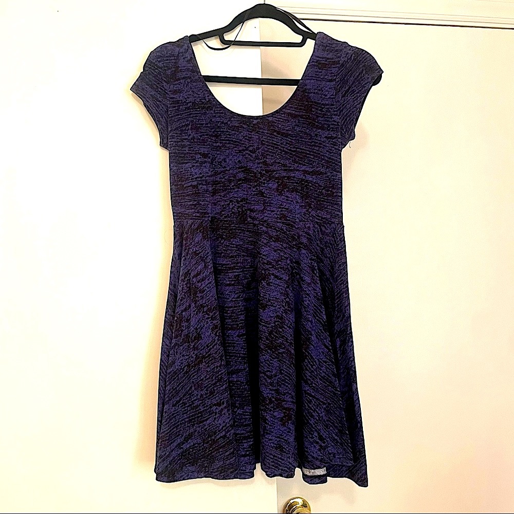 🦋 Urban Outfitters Kimchi Blue Fit and Flare Skater Dress Grunge Boho 🦋